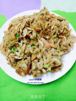 《鲜》蛋炒小河虾的做法