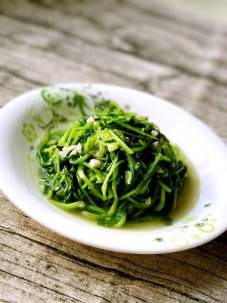清炒蒜蓉鸡毛菜的做法