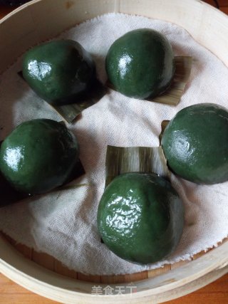 ＃春食野菜香＃清明艾草塌饼