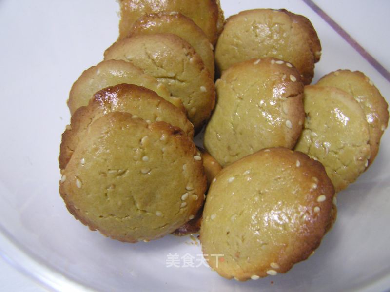 芝麻花生酱饼干