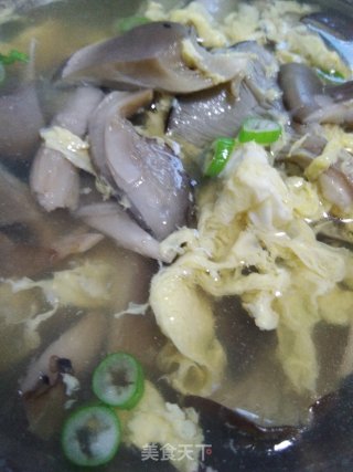 蘑菇鸡蛋汤的做法
