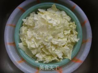豆豉辣包菜的做法步骤：2