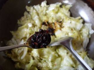 豆豉辣包菜的做法步骤：6