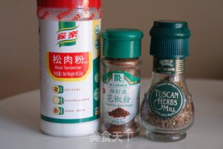 溜肉段的做法步骤：2