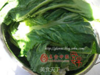 酸菜的做法步骤：2