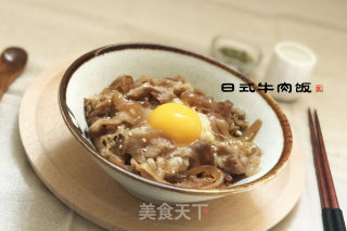 日式牛肉盖饭的做法
