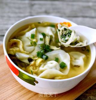 荠菜三鲜馄饨的做法