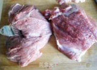 龙须牛肉的做法步骤：1