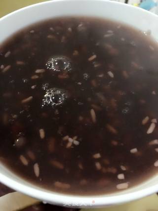 酒酿红豆花生汤的做法