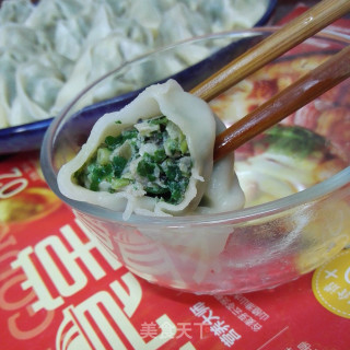 ＃春食野菜香＃马兰螺丝肉馄饨的做法