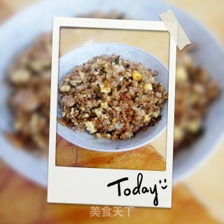 ＃春食野菜香＃香椿腊肠 爱 米饭的做法