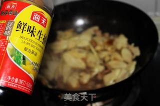 茭白炒肉片的做法步骤：5