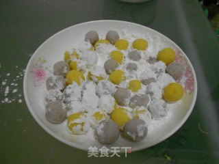 地瓜芋圆的做法步骤：7