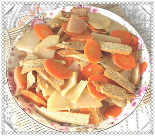 香干土豆片的做法步骤：10