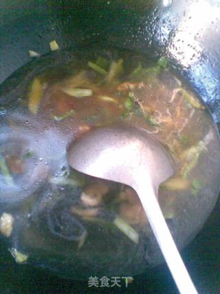 小白菜肉片汤的做法步骤：6