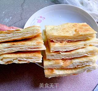 椒盐煎饼的做法