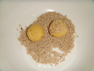 红薯小麻球的做法步骤：7