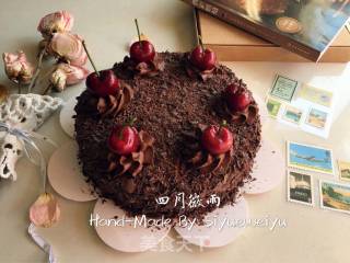 黑深林蛋糕(Schwarzwaelder Kirschtorte)的做法