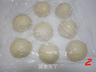卡士达菊花面包的做法步骤：2