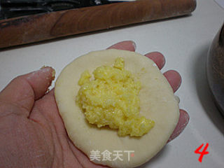 卡士达菊花面包的做法步骤：4