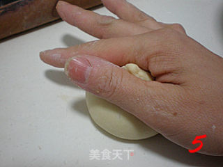 卡士达菊花面包的做法步骤：5