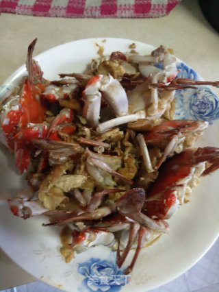 蛋炒海蟹的做法
