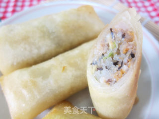 泰式炸春卷的做法步骤：16