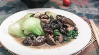 香菇上海青的做法