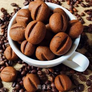 咖啡豆小饼干的做法