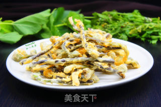 香酥炸蕨菜的做法