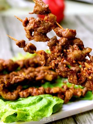 孜然羊肉串的做法