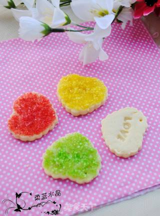彩色砂糖饼干的做法