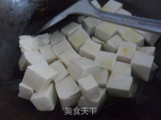青椒炒豆腐的做法步骤：3