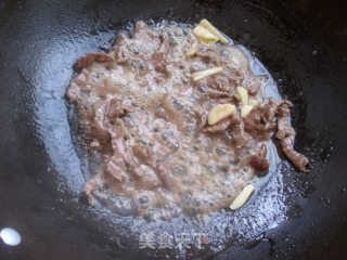 莴笋炒牛肉的做法步骤：4