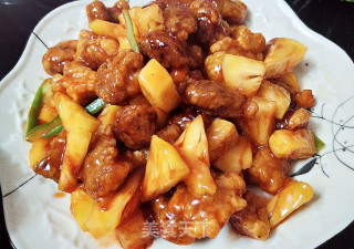 菠萝咕噜肉的做法
