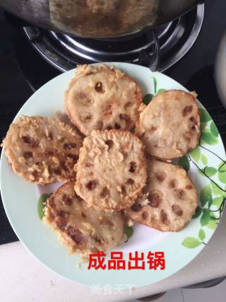 炸藕盒的做法