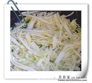 脆笋白菜芯的做法步骤：5