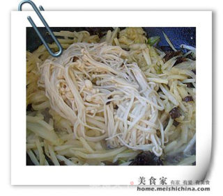脆笋白菜芯的做法步骤：7