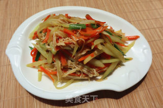 素炒三丝的做法