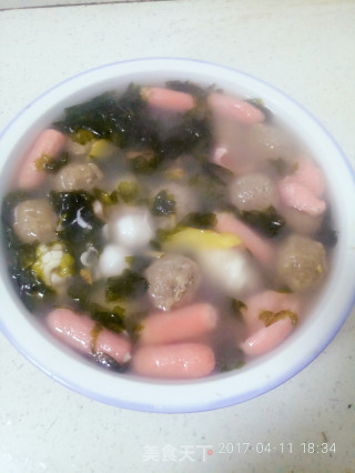 紫菜三鲜汤的做法