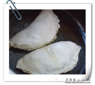 绿豆菜韭菜素盒子的做法步骤：8