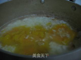 甜美南瓜粥的做法步骤：3