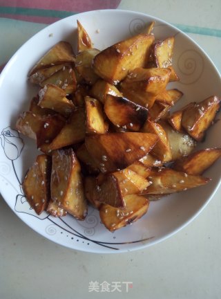 拔丝红薯的做法