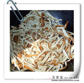 炒香干的做法步骤：3