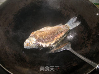 鲫鱼芫荽豆腐汤的做法步骤：4