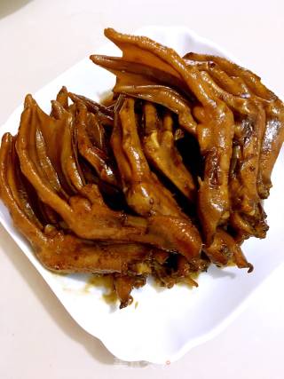 卤鸭爪的做法