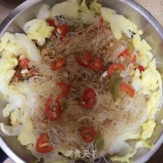 蒜蓉粉丝娃娃菜的做法