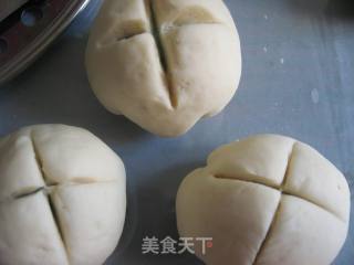 花开馒头的做法步骤：7