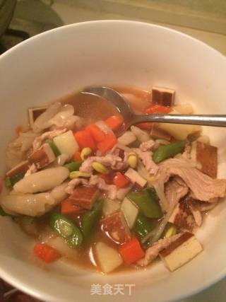 烩麻食的做法