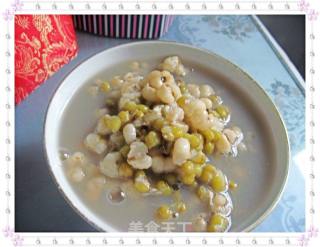 绿豆薏仁汤的做法步骤：5